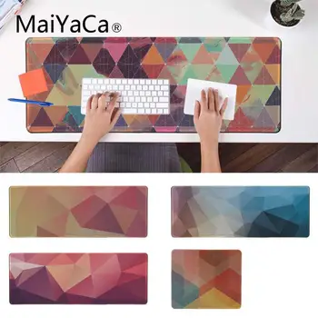 

MaiYaCa Beautiful Anime Geometric Computer Gaming Mousemats Large Lockedge Mousepad PC Computer mat