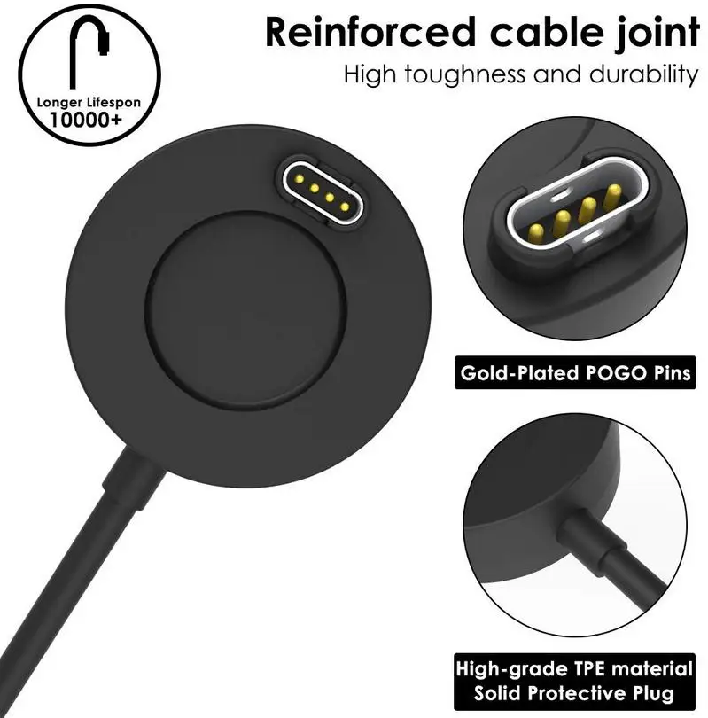 

For Garmin Fenix 5 Fenix 5X plus Smartwatch USB Charging Cable Lead Dock