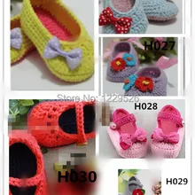 Различные модели вязаная крючком детская обувь для От 0 до 12 месяцев для малышей