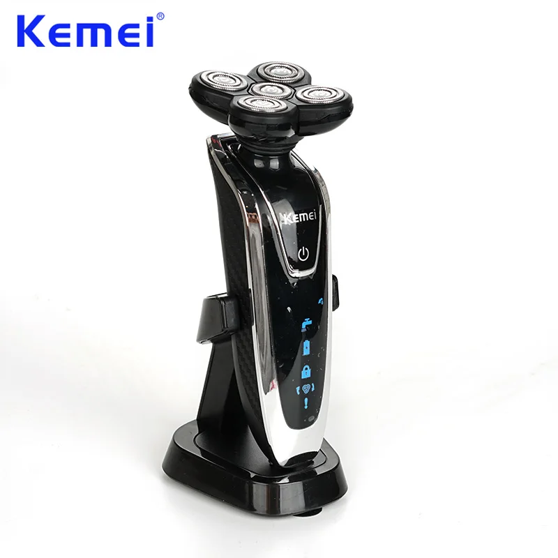 

KEMEI New 5D Floating Head Washable Rechargeable Electric Shaver Electric Shaving Razors maquina de afeitar electrica KM-5884