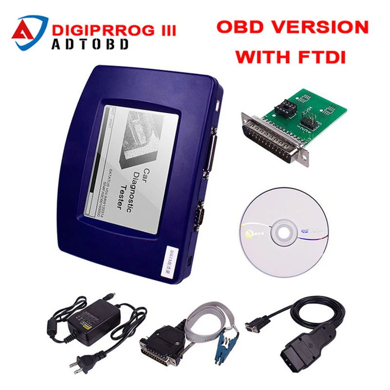 

2018 Main Unit of Digiprog III V4.94 Digiprog 3 with OBD2 ST01 ST04 cable Odometer correction tool Digiprog3 mileage programmer