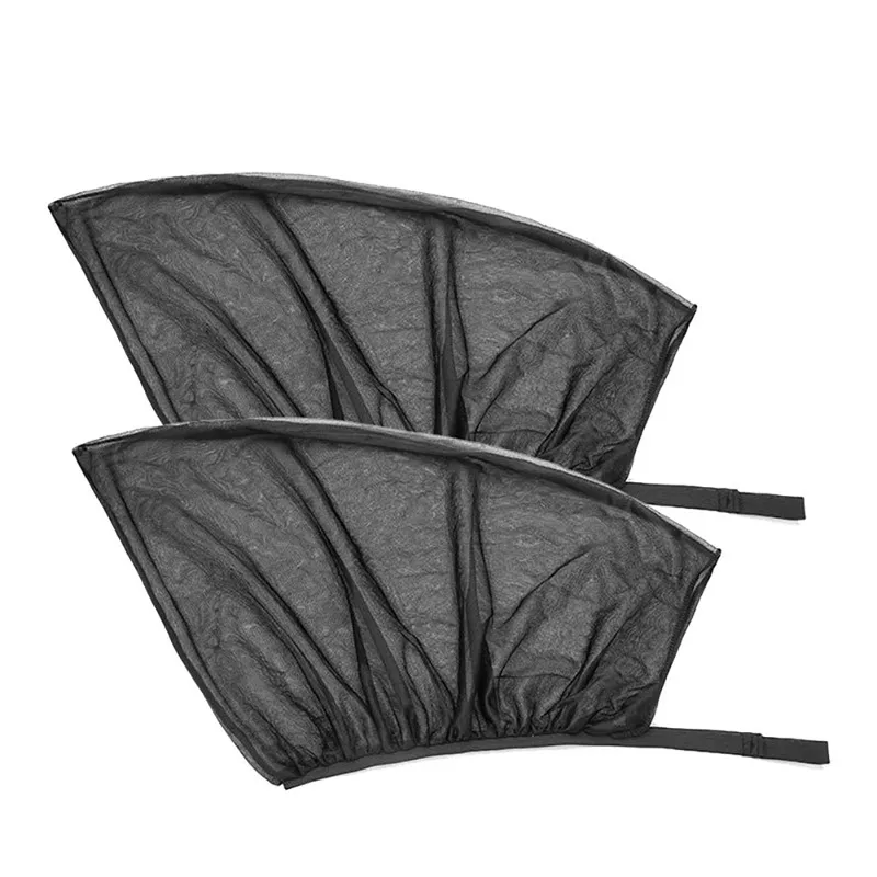 

2PCS Car Sun Shade Square UV Cover Mesh Shield Socks Front Window Car Front Window Sun Blocker dropship 19Y27