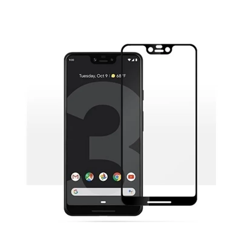 

9H 0.3mm Thick 2.5D Premium Tempered Glass Film for Google Pixel 3 3XL Screen Protector Protective Film