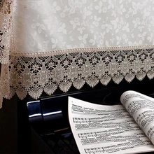 90x180 см противопылезащитный чехол с кружевами, чехол для пианино, домашний декор, свадебный подарок, 2 цвета на выбор