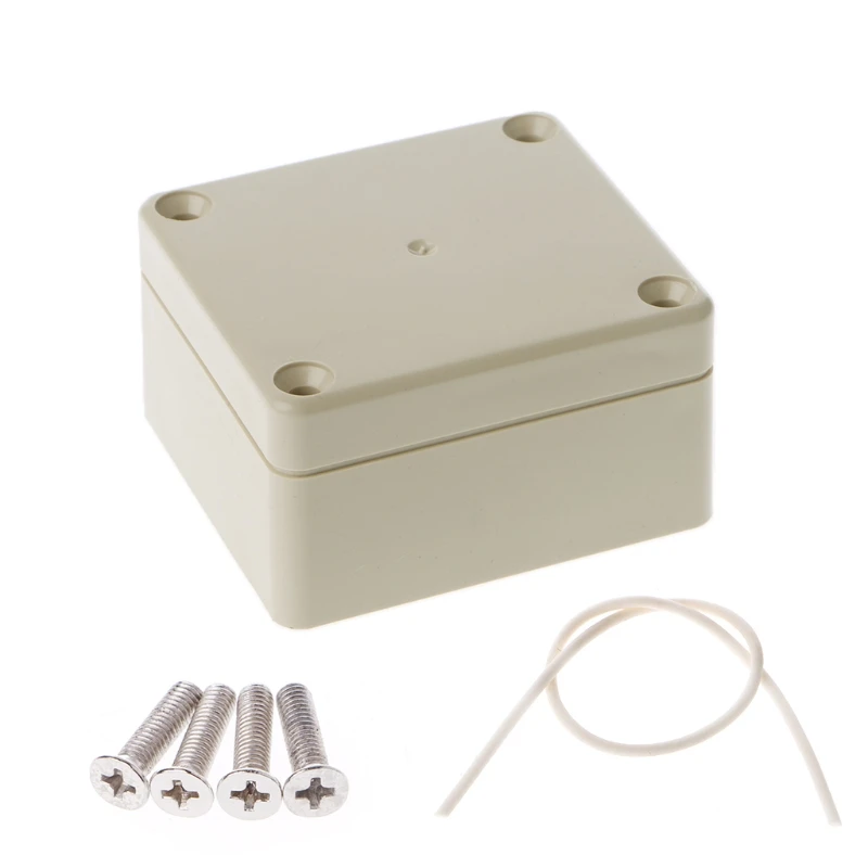 

65mm x 58mm x 35mm Waterproof Plastic Enclosure Case DIY Junction Box