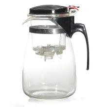 Горячая Распродажа, Новое поступление, 900 мл, простой чайник, чайник, термостойкий стеклянный чайник, удобный офисный чайник, набор, ETP002