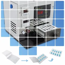 (110V 60HZ) Pro Mini manual Blister Maker BM-III , aluminium-plastic blister packaging machine (Can Support Customize)