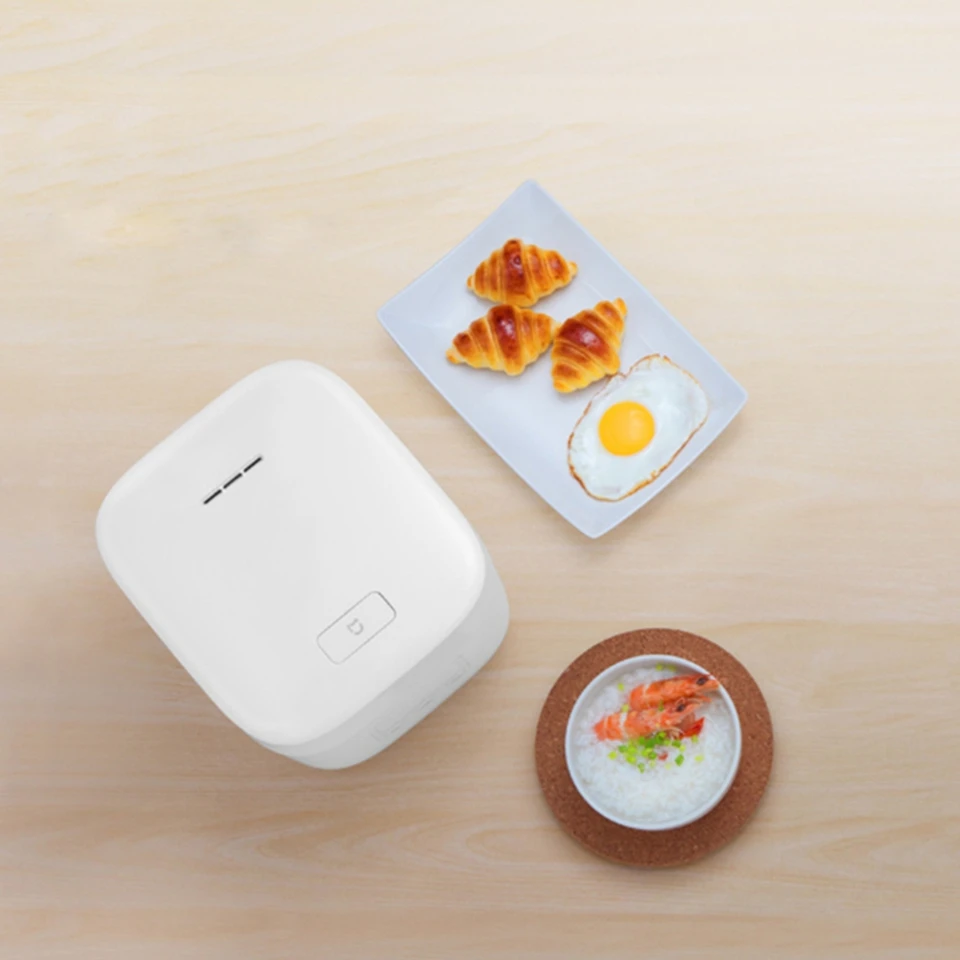 Оригинальная маленькая рисоварка xiaomi Mijia DFB201CM, 400 л, Вт, приложение, антипригарная рисоварка для xiaomi, комплект для умного дома