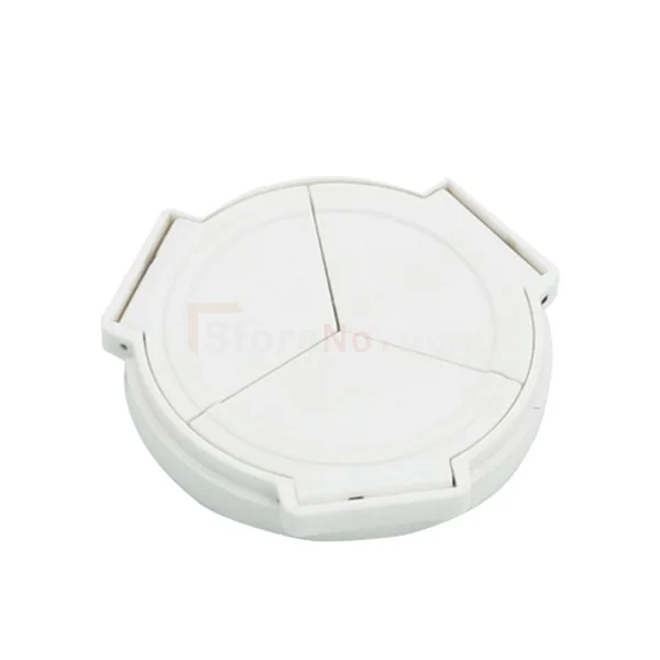 

Shoot White Self-Retaining Auto Lens Cap Cover for PANAS&NIC LUMIX DMC LX5 LX-5