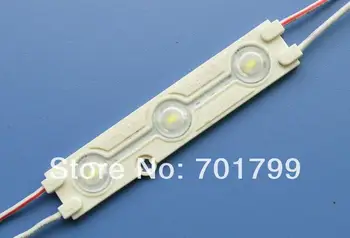 

20PCS 5730 SMD LED module;high bright;1.2W;IP65;DC12V;150-160lm;size:81mm*16mm