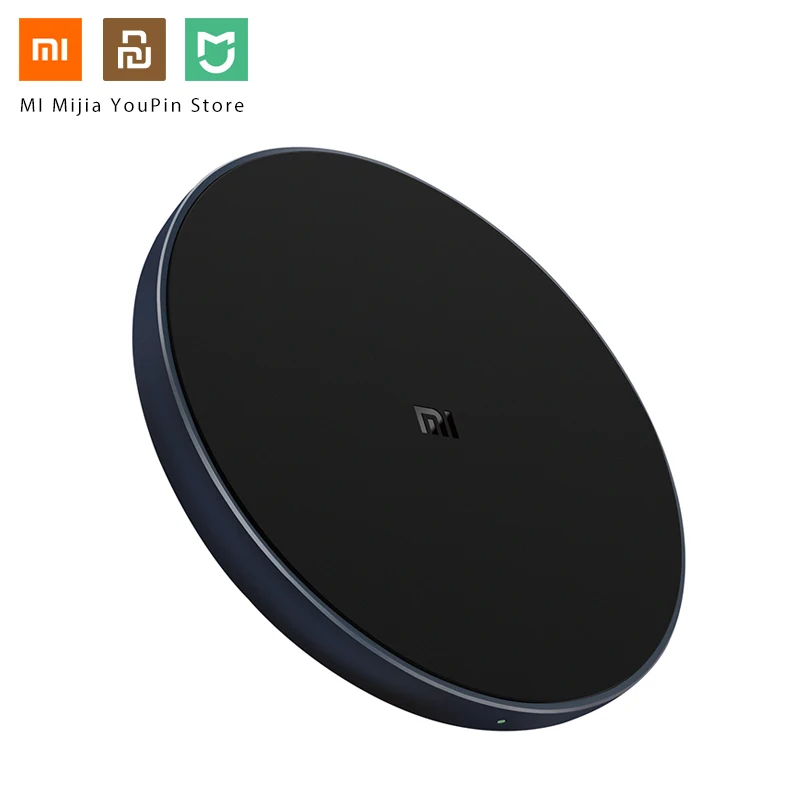 

Original Xiaomi Wireless Charg-er Qi Smart Quick Charge Fast Charg-er for iPhone X 8 plus Mi MIX 2S For Sumsung S9 10W Max