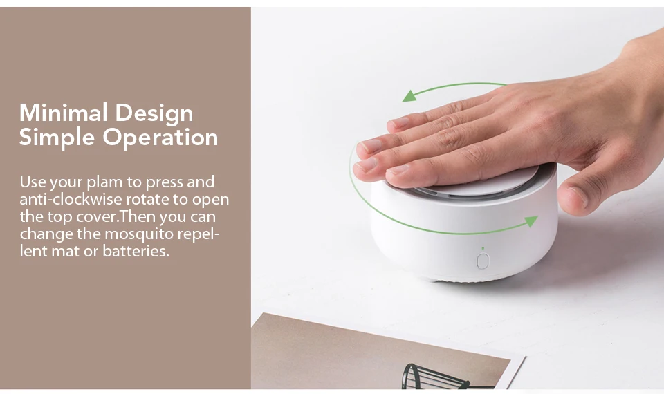 Xiaomi Mijia Newest Original Mosquito Dispeller Garden Electric Household Insert Killer Harmless Mosquito Repeller (3)