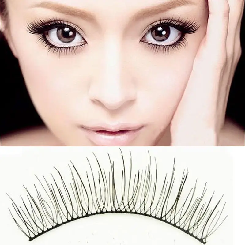 

10 Pairs New Makeup False Eyelashes Soft Natural Cross Long Eye Lashes Extension Beautiful Reusable False Eyelashes