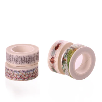 

2016 New arrival washi tape of flowers design fresh style masking tape