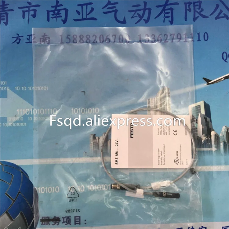 

SME-8M-DS-24V-K-0.3-M8D 543861 FESTO magnetic switch