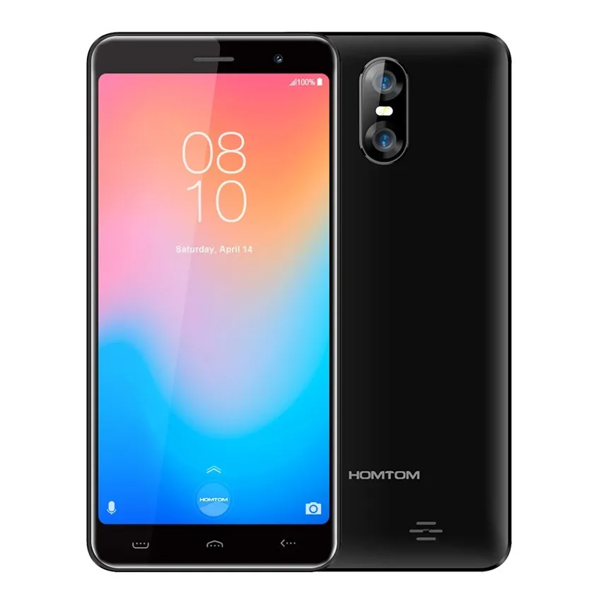 

HOMTOM C13 Smartphone Android GO 5.0inch MT6580M Quad Core Mobile phone 1GB RAM 8GB ROM 2750mAh Dual SIM 3G cell phones