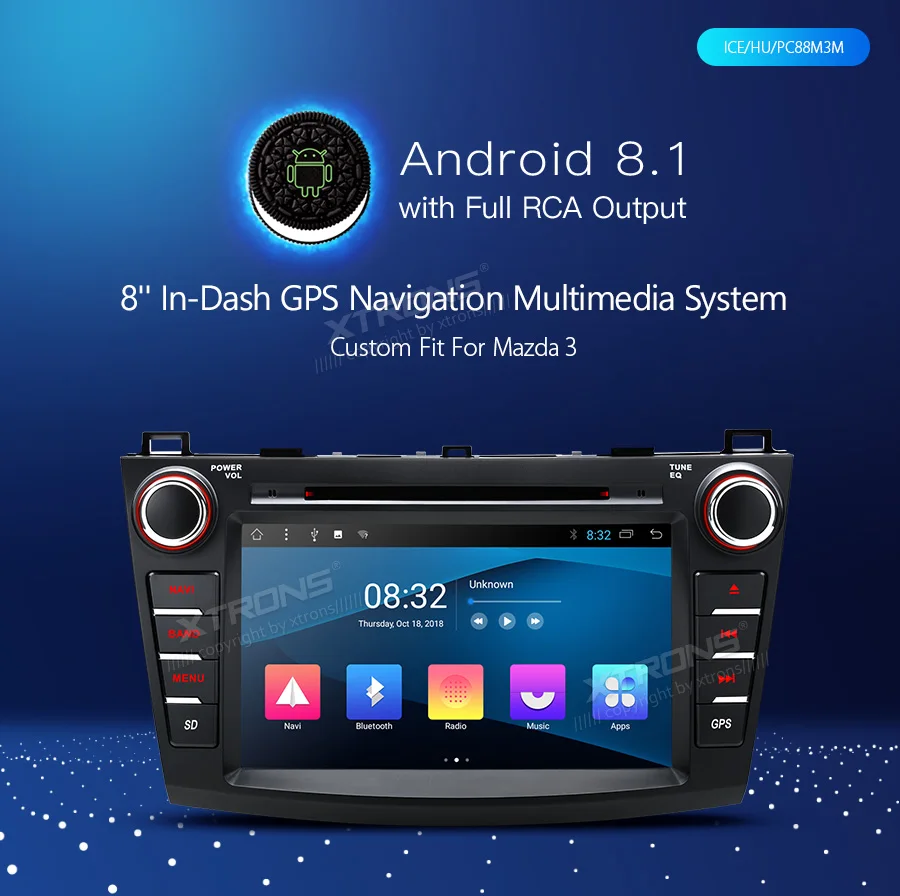 Excellent 8" Android 8.1 OS Car DVD Multimedia Navigation GPS Radio for Mazda 3 2010 2011 2012 2013 with Split Screen Function Support 1 Excellent 8" Android 8.1 OS Car DVD Multimedia Navigation GPS Radio for Mazda 3 2010 2011 2012 2013 with Split Screen Function Support 1