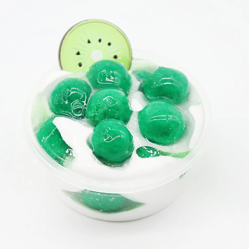 Новые DIY хлопковые слоеные Лизуны в виде фруктов, для моделирования грязи, детский умный Пластилин Lizun, игрушки для снятия стресса