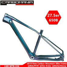 Full Carbon mountain bike frame 27.5er mtb of carbon bicycle frame 2020 for bicicletas 650B cycling frame many colors mtb bikes