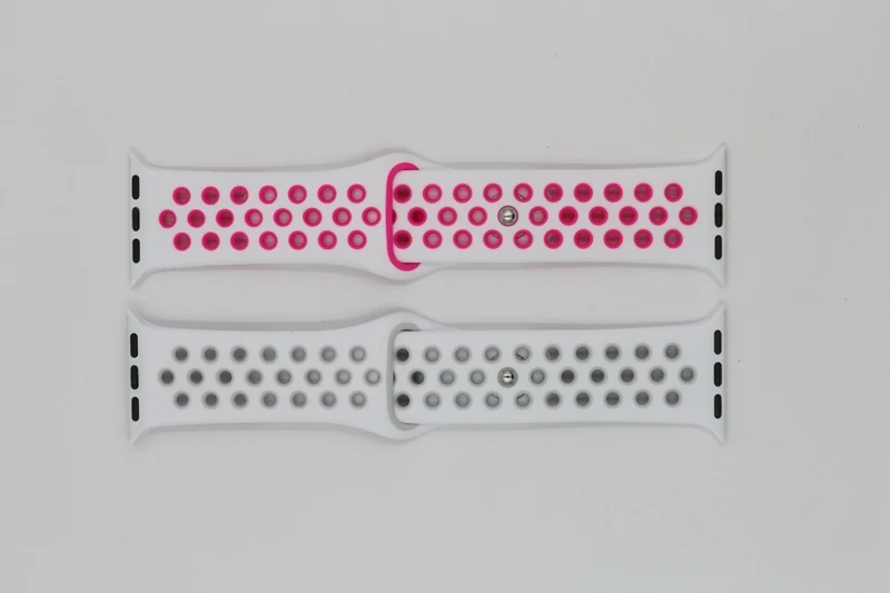 URVOI band для Apple Watch NikeLab series 4 3 2 1 limited лёгкие дышащие силиконовые ремешок iWatch Белый