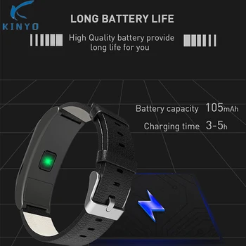 

Bluetooth Headset call message reminder blood pressure smartband smart bracelet IPS color wristband smart watch men pk fitbits