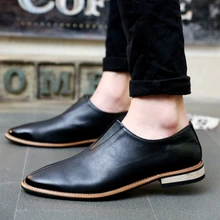 2016 Spring Autumn Loafers Men Oxford Flat Shoes Top brand Men Moccasins Shoes Leather Men Shoes Casual zapatos hombre EPP046
