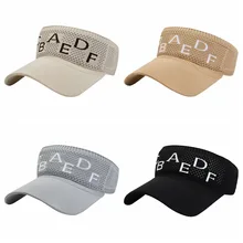 Пустой Топ козырек шапка ТЕННИСНАЯ СПОРТИВНАЯ Кепка для мужчин и женщин кепки с регулировкой размера Повседневная вязаная Гольф уличная Кепка s Мужская Женская кепка