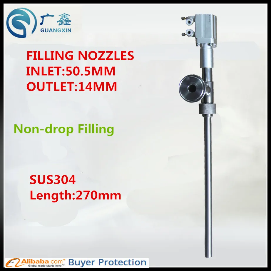 

Free Shipping Filling nozzle of Semi-automatic paste Filling Machine and automatic Paste and liquid filling machine(Pneumatic)