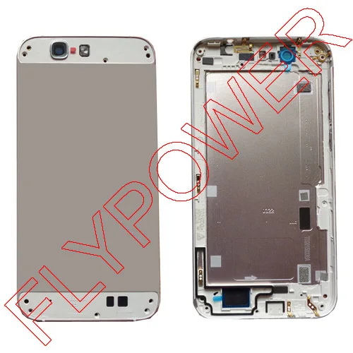 For Huawei ascend G7 4 in 1 full housing Gold Back Cover Housing frame by free shipping | Мобильные телефоны и аксессуары