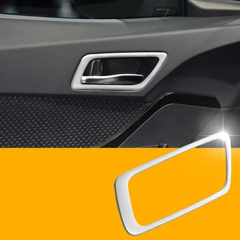 

For Toyota C-HR CHR 2016 2017 2018 Stainless Steel Interior Car Door Handle Bowls Cover Trim 4pcs Car Styling Accessories!