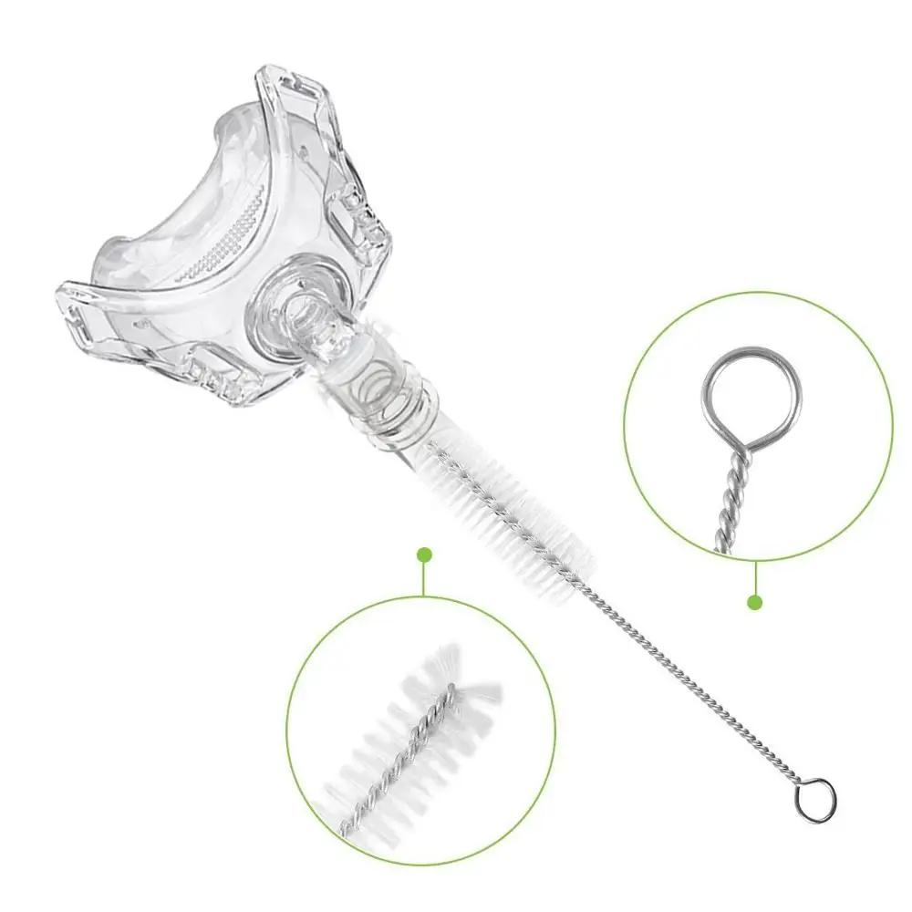 2 шт. Универсальный маска реер щетка для чистки труб CPAP аксессуары