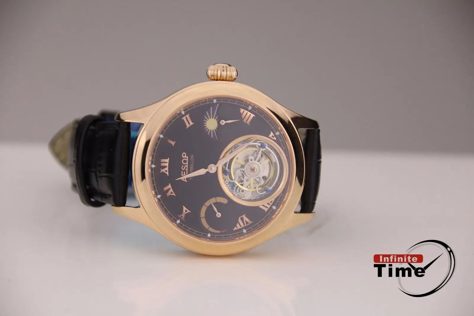 

Hi Beat Tourbillon Wrist Watch Mens Mechanical Luxury Business Dress 70Hours
