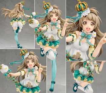 

Love Live! School Idol Festival Kotori Minami Snowman Action Figures PVC brinquedos Collection Figures toys for christmas gift