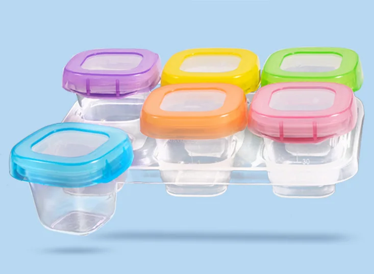 Buy Baby food containers supplement plastic cup storage boxes food product