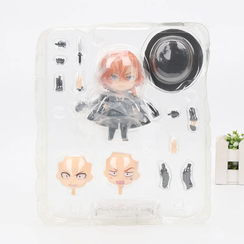 10 см Nendoroid бродячие собаки bungo 657 676 Dazai Осаму накахара чуя фигурку модель
