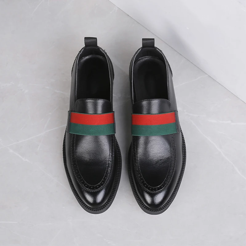 

Genuine cow Leather Men formal shoes high quality designer luxury elegant fashion oxford men dress shoes #MP6916