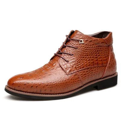 Coton Bottes 2 De Nouveaux Neige Et Chaud Cuir 1 Hommes Américain Européen D'hiver En Taille Grande PB4SRw