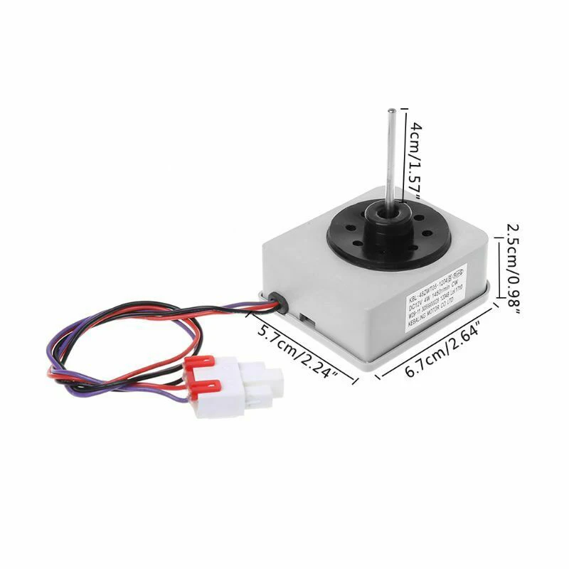 

DC12V 4W 1450R/min KBL-48ZWT05-1204 Refrigerator Fan Motor for TCL Homa HVR88