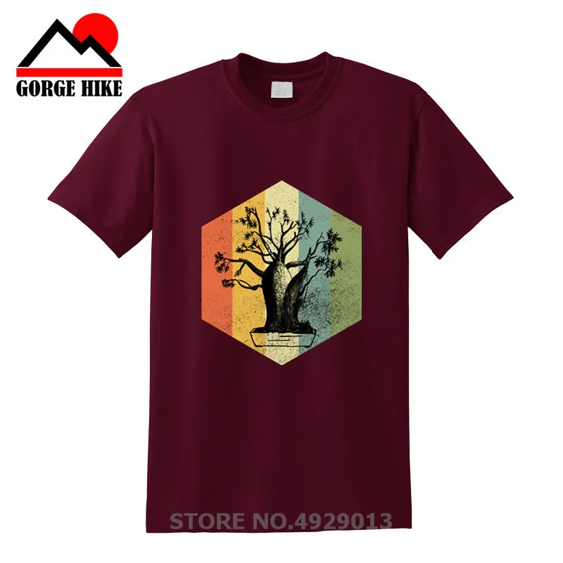 Новые винтажные летние футболки с рукавами Jujitsu Homme футболка Miyagi Do Bonsai Tree Karate