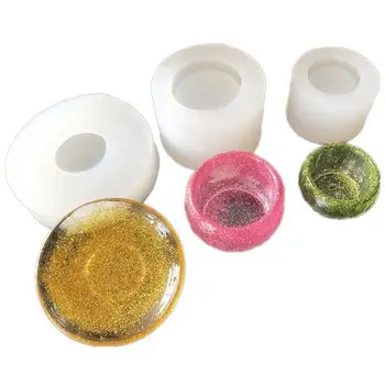 

3 pcs/set Epoxy Molds,Small Dish,Big Bowl,Silicone Molds,transparent white Jewelry Mold Making Tools, DIY Pendant Make,Gifts H