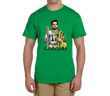 New god AARON RODGERS Godgers 100% cotton t shirts Mens gift T-shirts for packers fans 0214-16