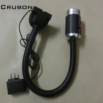 

CRUBON 9W 24V/220V soft rod aluminum high power led CNC machine light /work table lamp / milling machine Light