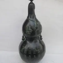 Разработать интересные китайские медь коллекция Тыква-форма банк/бутылка