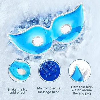 

Sleeping Eye Mask Relieve Eye Fatigue Remove Dark Circles Eye Mask Summer Cool Gel Ice Goggles Relieve Eye Fatigue