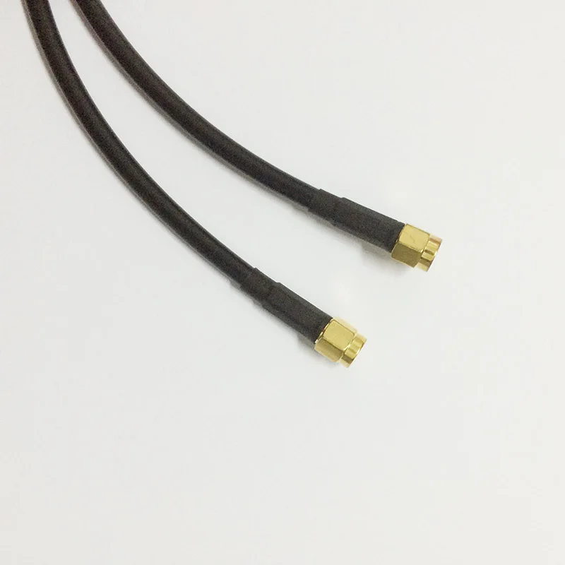 

ALLISHOP RP-SMA Male to SMA Female Pigtail Cable LMR-195 Ultra Low Loss Coax Cable for WiFi Antennas 10m