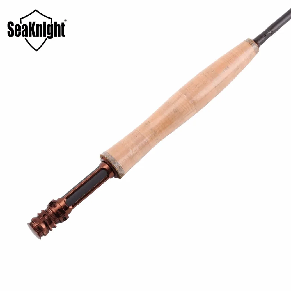 SeaKnight maxway HONOR Series новая удочка для ловли нахлыстом 3/4#4 секции 2,4 M 40 T углеродная 3A мягкая деревянная ручка
