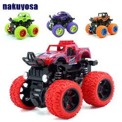 Четыре колеса инерционный автомобиль вращающийся трюк автомобиль четыре независимых Весна Дизайн Дети Детские игрушечные автомобили
