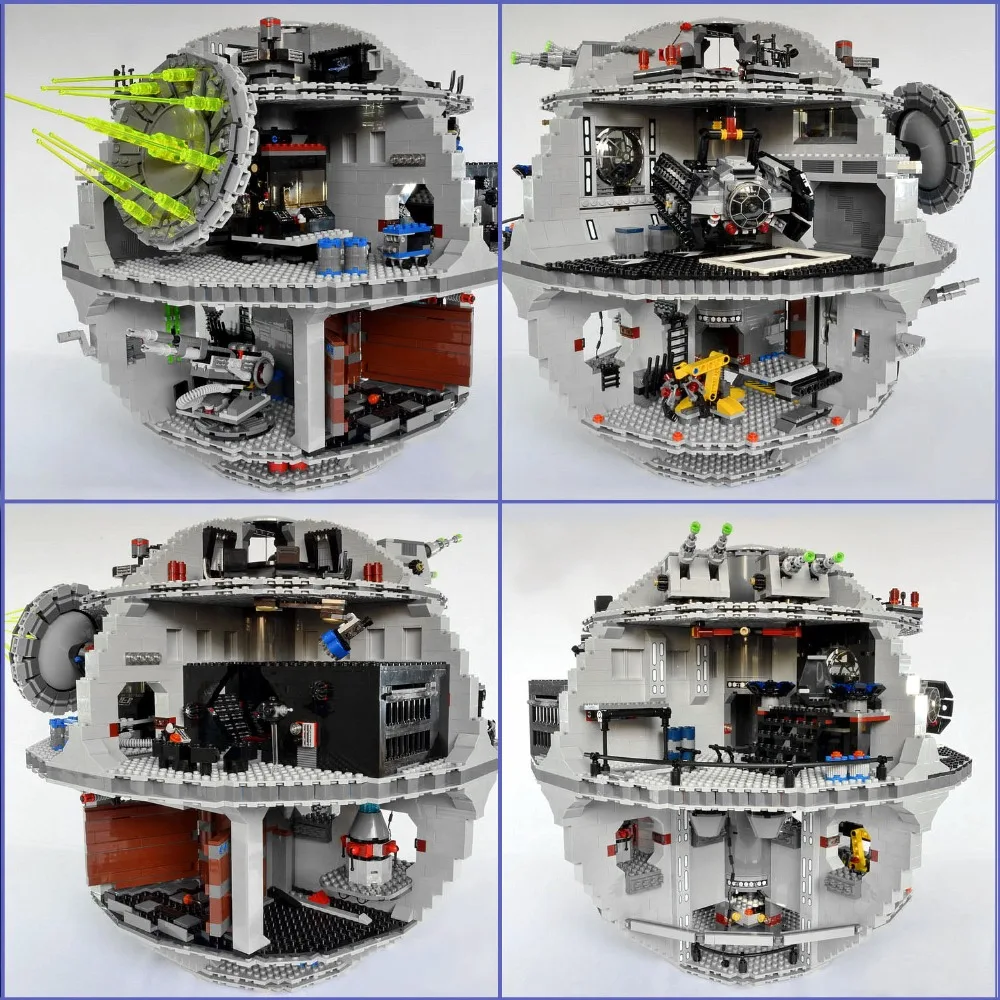 

Star Destroyer Millennium Falcon 05132 /05063 UCS Death Stars Building Block Toy Compatible LegoINGlys 75159 75192
