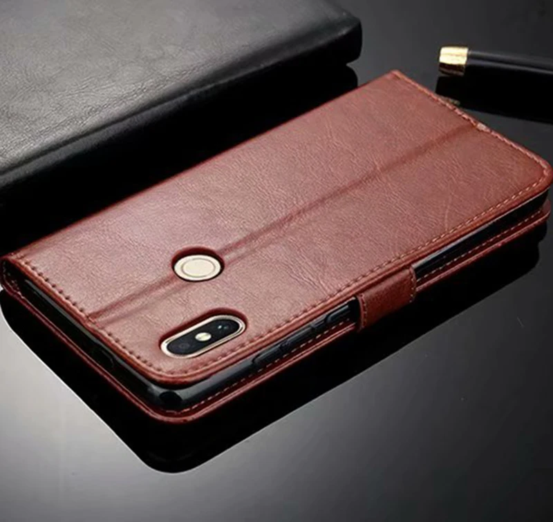 

Global Version For Xiaomi Redmi NOTE 5 Case Flip Wallet Genuine Leather Cover For Xiaomi Redmi Note 5 Pro Note5 Case
