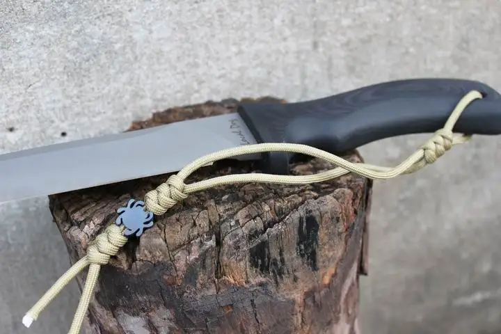 EDC титановый сплав нож бусины паук нож шнурок кулон веревка нож бусины мульти инструменты Открытый гаджет для кемпинга для мобильного телефона